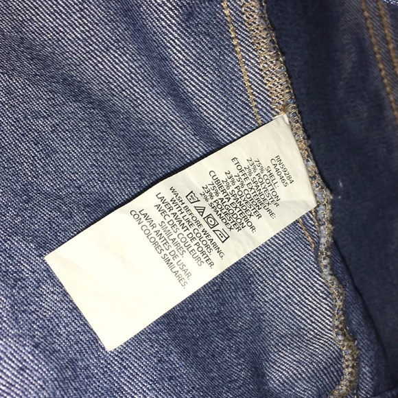 Children Place jean jacket size 10/12 - Picture 7 of 8